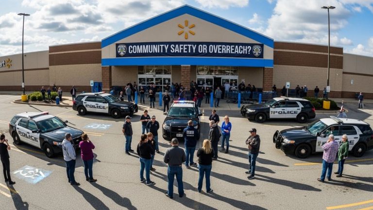 Kentucky Walmart Police Presence